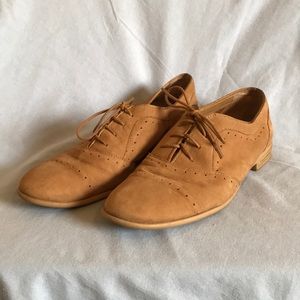 Leather Franco Sarto Oxfords